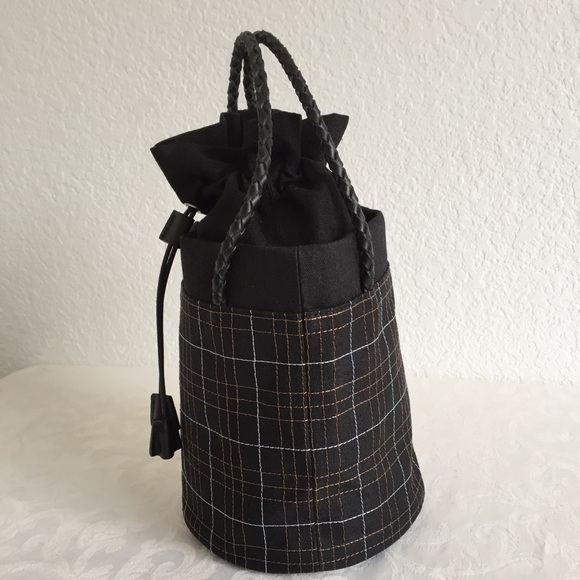 Burberry canvas check mini bucket Bag - Picture 6 of 16